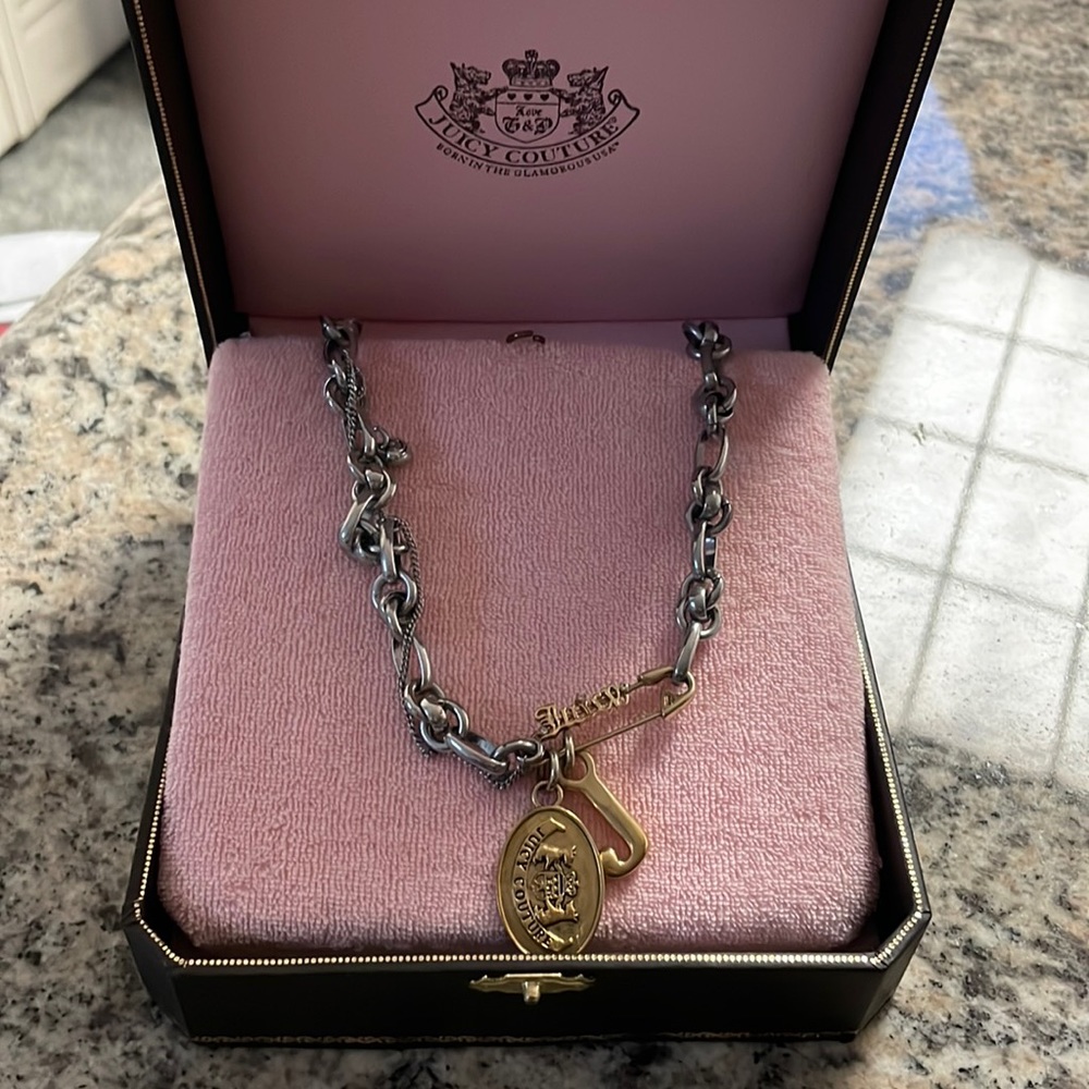Juicy Couture charm necklace